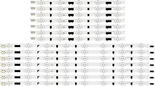 Compare Accessories LED Backlight 13 lamp For SamSung 40"TV UE40F6345SB UE40F6640SB UE40F6640SS UE40F6645SB UE40F6650AB UE40F6650SB UE40F6650SS at KSA Price
