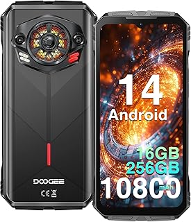 S Punk Rugged Phone LED Light Effect 6.58"…