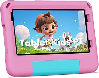 PRITOM Lanyard Kids Tablet 7 inch, 32GB Toddler…
