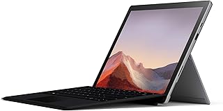 Compare Microsoft Surface Pro 7 – 12.3" TouchScreen  10th Gen Intel Core i58GB Memory  256GB SSD Latest Model – Platinum with Black Type Cover Renewed at KSA Price