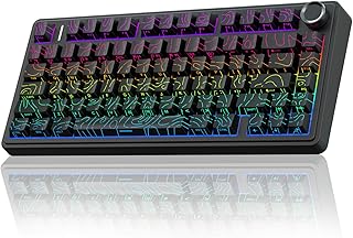 AULA F75 Pro Wireless Mechanical Keyboard with…