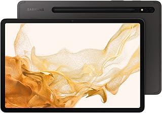 Compare SAMSUNG Galaxy Tab S8 11” 128GB WiFi 6E Android Tablet, PC Experience, Large LCD Screen, S Pen Included, Ultra Wide Camera, Expandable Memory, Long Lasting Battery, US Version, 2022, Graphite at KSA Price
