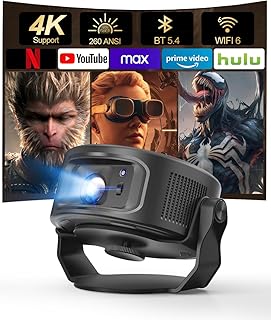 Magcubic Smart Projector with WiFi 6 and Bluetooth…