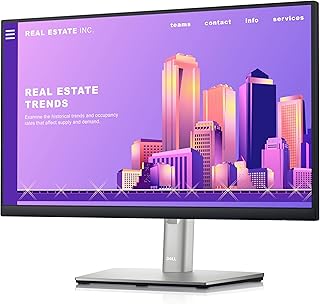 Compare Dell P2222H 21.5 Inch Full HD 1920x1080 Monitor, 60Hz, IPS, 5ms, 99% sRGB, DisplayPort, HDMI, VGA, 5x USB, 3 Year Warranty, Black at KSA Price