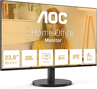 Compare AOC 24B3HA224 Inch FHD monitor, IPS, 100Hz, 1ms, Ultra Narrow Boarder, FlickerFree, Adaptive Sync 1920 x 1080 250 cdm HDMI 1.4  DP 1.4 at KSA Price