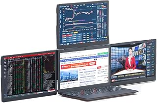 Compare Dual Screen Portable Monitor 13.3 Inch USB Computer HD Display 1920 * 1200 Full HD 1920x1080P IPS Screen Gaming Monitor,Triplescreen at KSA Price