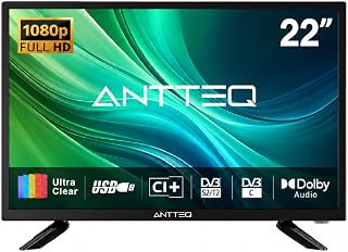 Antteq 22 Inch TV FHD, Full HD 1080P Television…