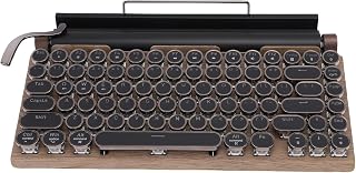 Asixxsix Retro Typewriter Wireless Mechanical Gaming…