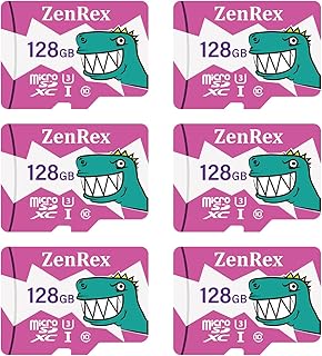 ZenRex 128GB Pack of 1, 6 Count Micro SDXC…