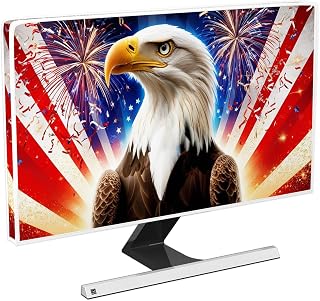 Compare American Flag Eagle Computer Monitor Dust Cover 22, 23, 24, 25 Inch Firework Independence Day Memorial Day Fourth of July Monitor Computer Cover for Home Office Computer LCDLEDHD Decoration at KSA Price