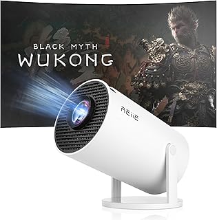 Compare Smart 4K Portable Projector with biult in Speakers,Screen mirroring,2.45G WiFi, BT 5 at KSA Price
