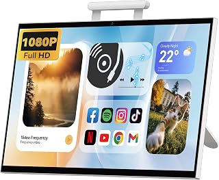 Compare GKG 27" Portable TV with Touch Screen Android Smart Display, 1080P at KSA Price