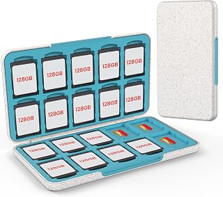HEIYING Memory Card Case for SD Card and…