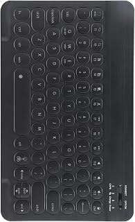 Compare Jectse Wireless Keyboard ScratchResistant Light Brushed Computer Accessories for Computer Keyboards Wireless for Android Threesystem 10inch black backlight at KSA Price