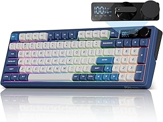 RK ROYAL KLUDGE M100 Wireless Mechanical Keyboard…
