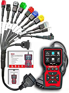Compare Danlite Bike Scanning Cable BS6,BS7 Fast Connectivity with V317 OBDII Scanner DTC Fault Code Scanner at KSA Price