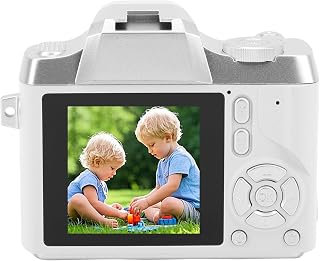 Compare 48MP HD Autofocus Retro Keychain Camera, 18x Zoom, Beauty Sticker, Travel Camera, 1.54 Inch Screen, High Capacity Battery, Auto Focus White at KSA Price