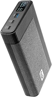 Compare Cellularline ROCKET 20000 Power Bank 20000mAh, 65W USBC Fast Charging for Laptops, Tablets & Smartphones, Dual USBC & Ports, LCD Display, Premium Fabric & Silicone Grip at KSA Price