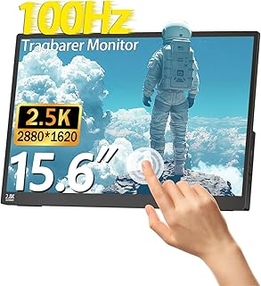 15.6 Inch 2.5K Touchscreen Monitor, FHD 2880 x…