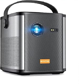 Compare U80 Max 4K 3D Cinema Projector Android 11.0 WiFi Mini Portable 1080P DLP Video Projector for Home Cinema with Battery at KSA Price
