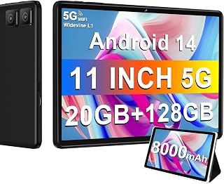 DMOAO Tablet 2025 11 Inch Tablet Android 14…