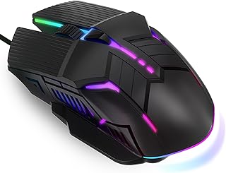 MELOGAGA Wired Gaming Mouse - Lightweight USB…