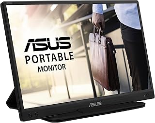 ASUS ZenScreen MB166C Portable USB Monitor- 15.6…