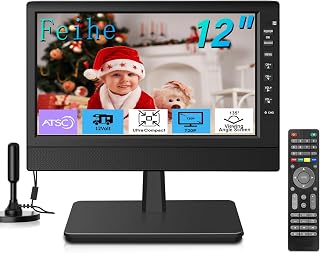Feihe 12 Inch Small TV, Portable TV with…
