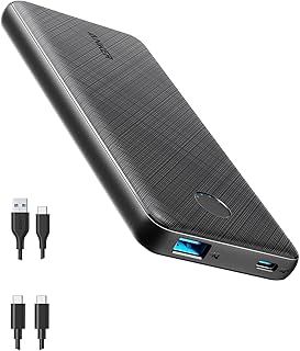 Compare Anker Power Bank, USBC Portable Charger 10000mAh with 20W Power Delivery, 523 Power Bank PowerCore Slim 10K PD for iPhone 161514 Series, Samsung, Huawei, Xiaomi, Redmi, VIvo, Oppo and More at KSA Price