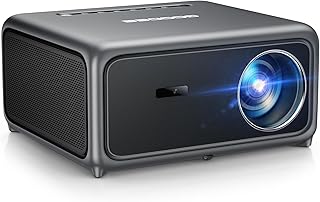Compare GooDee 4K Smart Projector with Netflix – WiFi & Bluetooth, 3000 ANSI UHD, ToF Auto Focus Keystone MEMC, Dolby Audio Home Theater Video Projector Builtin Apps for Indoor & Outdoor Movies, Gaming at KSA Price
