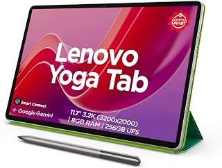 Compare Lenovo Yoga Tab FIFA 2026 11.1 Inch Tablet 3.2K 8GB + 256GB UFS| Android 15 + Digital Pen + Official FIFA Case Limited Edition at KSA Price
