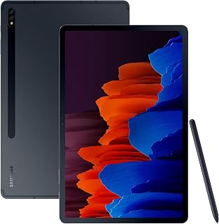 Compare Samsung Tab S7+ 5G  Black 128GB at KSA Price
