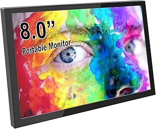 ELECROW Mini Monitor, 8 Inch IPS Computer Screen…