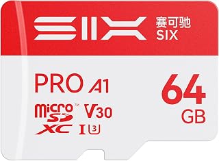 SIX M100 64GB Micro SD Card - Read up…