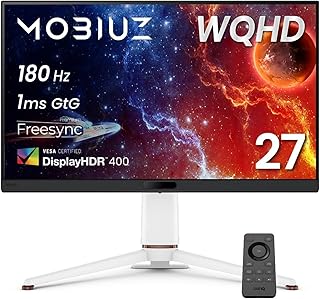 Compare BenQ MOBIUZ EX271Q 27” 2K QHD 180Hz Gaming Monitor, 1ms GtG, AMD FreesSync Premium, DP 1.4, HDMI 2.0, 65W USBC, 95% P3, Height Adjust, KVM, AI Color Adjustment, KSA Version  3 Yr Warranty at KSA Price