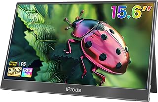 Portable Monitor, 15.6 Inch FHD 1080P Portable…