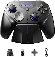 Compare leadjoy Xeno Plus Wireless Game Controller, TMR Joysticks, Hall Effect & Tactile Dual Triggers Gaming Controller, Smart Charging Dock, for Nintendo SwitchSwitch 2, PC, Android & iOS at KSA Price