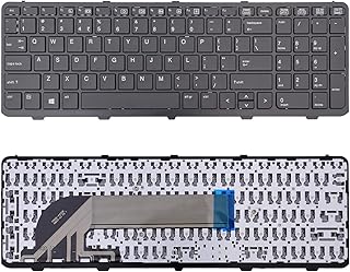 New Laptop Keyboard Replacement with Frame, Compatible…