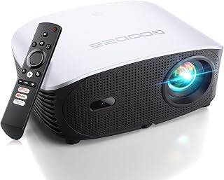 GooDee Smart 4K Projector with 5G WIFI and…