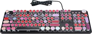 Lipstick Mechanical Keyboard, 104 Keys Wired USB…