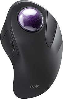 Nulea Wireless Trackball Mouse Rechargeable Ergonomic…