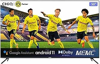 Compare Chiq 50 Inch TV 4K Android 11 Smart Tv with Shahid App at KSA Price
