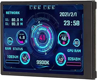 PC CPU Data Monitor, 3.5 Inch IPS USB…