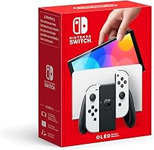 Nintendo Switch OLED White (KSA Version), 2 Year…