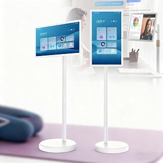 Smart Screen Portable TV On Wheels, 4K Touch…