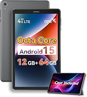 8 Inch Android 15 Tablet with Sim Card Slot…
