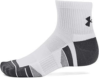 Compare Under Armour Unisex Performance Tech 3 Pack Qtr Socks pack of 1 at KSA Price