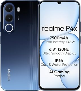 Realme P4x Dual-SIM 128GB ROM + 4GB RAM…