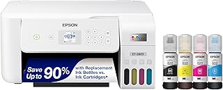 Epson EcoTank ET-2803 Wireless Color All-in-One Cartridge-Free…