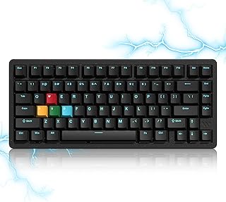 Compare Womier SK75 TMRHE Hall Effec Keyboard 75%, Wireless Mechanical Keyboard Rapid Trigger Custom Magnetic Switch Keyboards with 8000 Hz Hot Swap, BT2.4GUSBC with Mac Windows Linux Aluminum at KSA Price